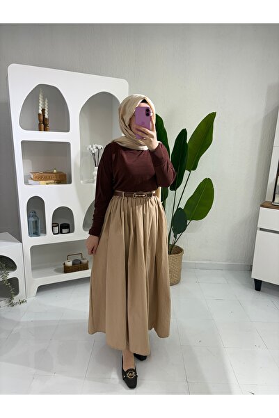 STİLSEN Belted Balloon Skirt