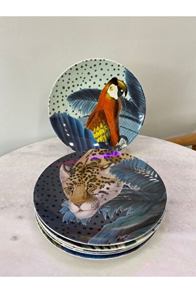 MİMSEGÜN DEKOR Korkmaz Cake Plate Set of 6