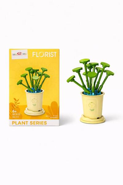 Balonsan Florist Blocks Plant Series Building Toys