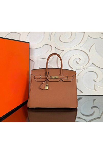 Nobrand 100 Genuine Leather Luxury Women's Handbag 35X27 cm – Premium Model w...