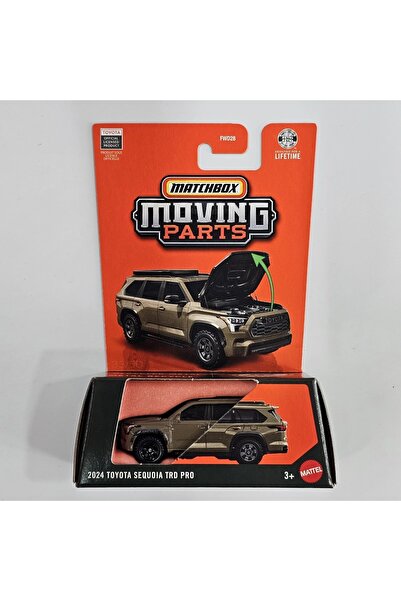 HOT WHEELS Matchbox Moving Parts 2024 Toyota Sequoia TRD Pro 1:64 Metal Model...