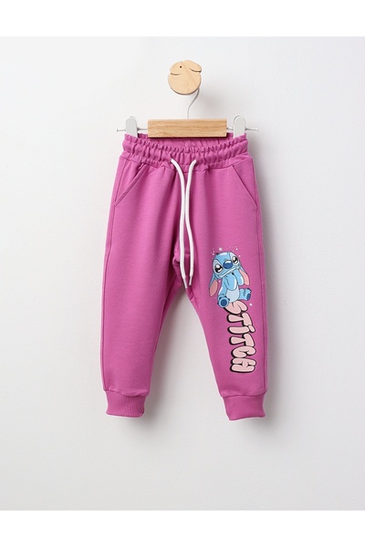 MiniKids Sweatpants Stitch mauve 86 (12-18 months)