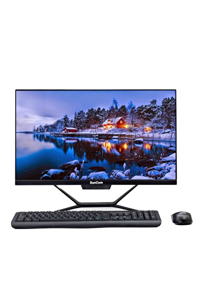 SUNCOM Plus Sca-121-D3 I5-7500T 16Gb 512Gb Ssd 23.8" Black Dos Aio Pc