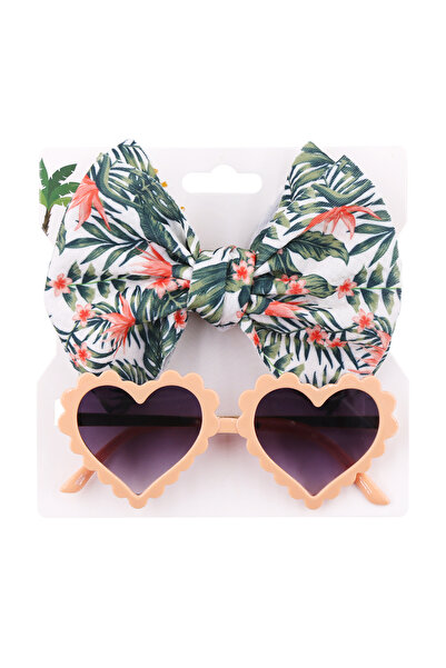 MiniKids Bentita cu ochelari FERIGA verde 0-4 ani