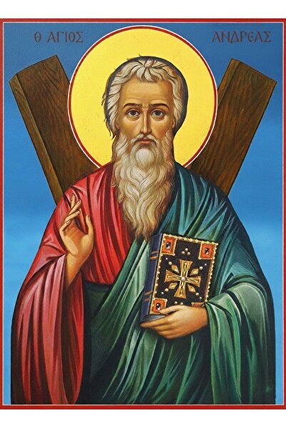 ICOANA TRANSILVANIEI ΑΓΙΟΣ ΑΝΔΡΕΑΣ Ο ΑΠΟΣΤΟΛΟΣ ΒΑΦΗΚΕ ΜΕ ΥΠΕΡΥΘΡΗ ΒΑΨΗ