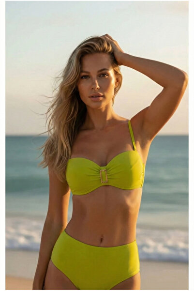 embody Lime Green Two-Piece Swim Set – XL