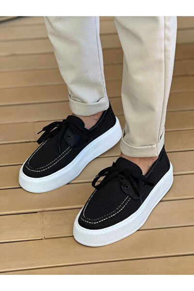 Mhoda Shoes Rlx-2602 Men's Lace-Up Casual Knitwear Sports Sneaker Shoes Tbt -...