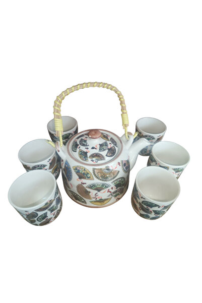 OEMS Chinese Fan Tea Set, AWGifts