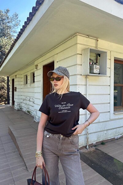 lizge giyim Embroidery Detail Tshirt