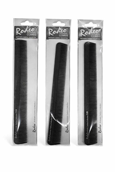 MADAME CANDY Carbon Comb 019 3 Pieces