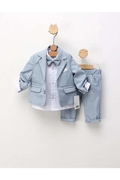 MiniKids Maximian elegant suit, blue 86 (12-18 months)