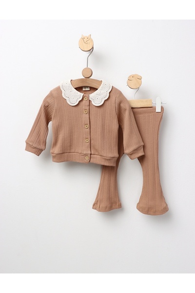 MiniKids SET Ingrid 2 piese premium maro 92(18-24 luni)