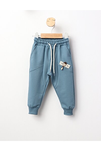 MiniKids HHU Design light blue tracksuit bottoms 98 (24-36 months)