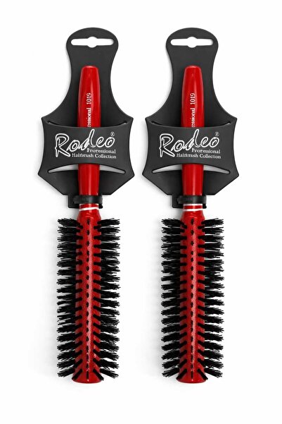 MADAME CANDY Fön Brush 1019 Red 2 Pieces