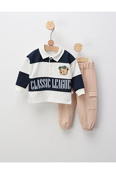 MiniKids Compleu Premium, Classic League, cu bleumarin 92(18-24 luni)