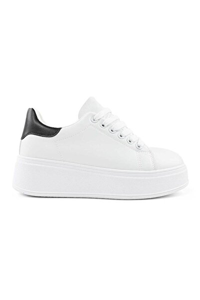 Tmall Women's Sports Shoes,-friendly Leather, D1466, White with Black