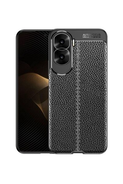 corcishop Honor 90 Lite Camera Protected Leather Look Stitch Pattern Protecti...
