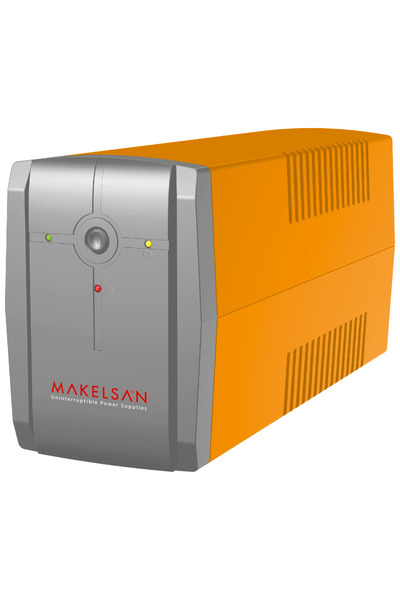 MAKELSAN Lion 650 Va USB (1X 7Ah) (5-10Min) Line Interactive K.G.K