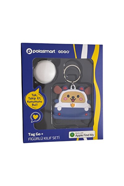 Polosmart GDGO Tag Go + Figürlü Kılıf Seti