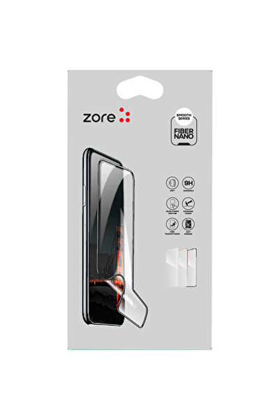 zore واقي شاشة نانو من ألياف SHRP متوافق مع هاتف iPhone 12 Pro