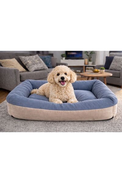 duoguo Bed for Dogs and Cats, Small and Medium Size 56x56x18 cm – Soft Cuddle...