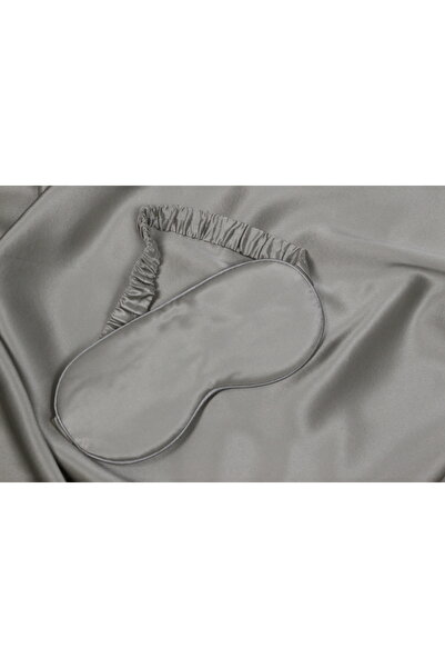 NOMAH غطاء العين باللون الذهبي من الحرير الطبيعي 100%