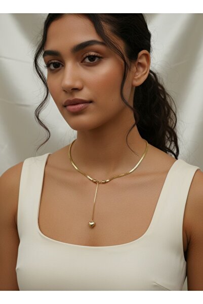 Multi JEWEL سلسلة مكعبة مع تفاصيل على شكل قلب من الفولاذ