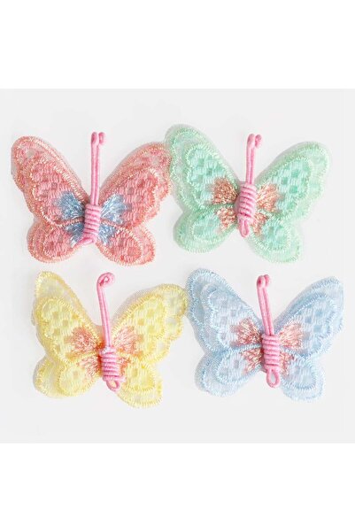 OEM Decorative Stickers Butterflies 5x4cm - 4pcs