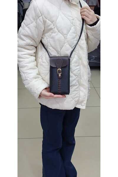 DADU Saraç Stitched Phone Bag, Daily Bag, Small Bag (Width: 10cm Length: 17cm)