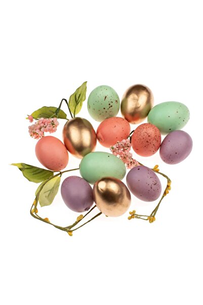 OEM Oua Decorative de Paste Culori Pal & Flori