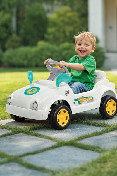 TOHA Smart Pedallı Araba 36+ Ay | İleri Geri Sürüşlü, Kornalı, İç & Dış Mekan...