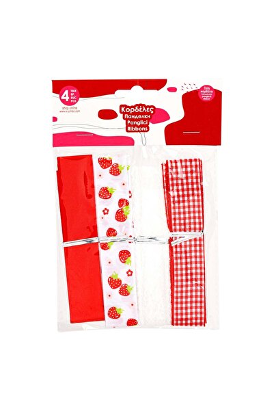 OEM Red Ribbon Set 4 Models 1m - 4pcs