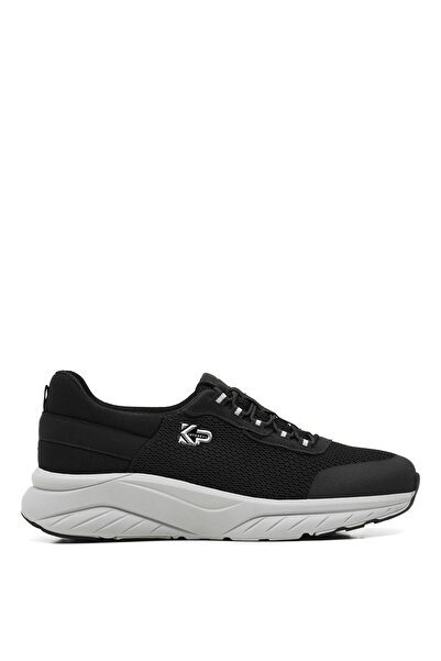 KİNG PAOLO H1267 Koala Men's Memory Foam Classic Sneaker Black