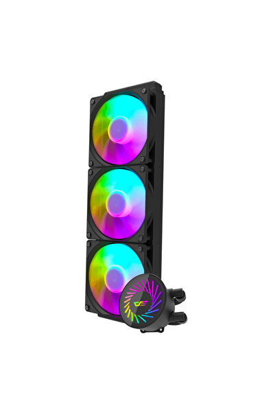 Aigo Dcs360 Lga1700/Am4/Am5 360 mm Argb Black Liquid Cooling