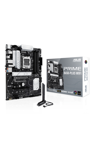 ASUS اللوحة الأم PRIME B650-PLUS WIFI B650 DDR5 7600 M.2 DP/HDMI PCI 4.0 AM5