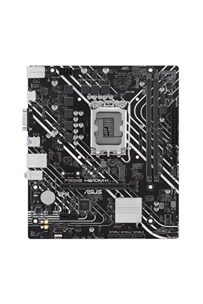 ASUS Prime H610M-K Ddr5 1700P 5600 Hdmi+Vga+M2+Gigabit Lan