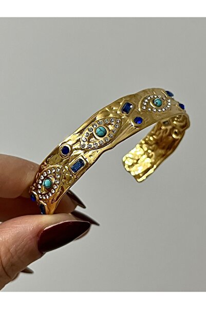 Twinssis Accessories Çelik Vintage Kelepçe Bileklik