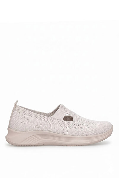 KİNG PAOLO I5216 Airflow Women's Memory Foam Walking Shoes Beige