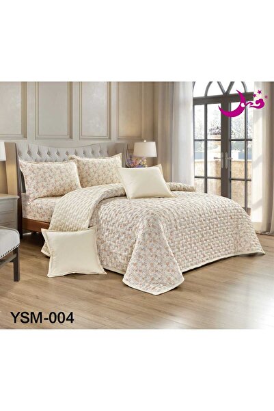 Moon مفرش سرير مزدوج مضغوط طقم 6 قطع - لحاف نفرين مضغوط مشجر طقم