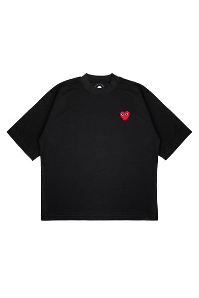PURE EFFECT Унисекс прекалено голяма COMME DES GARÇONS BASIC с принт, боксерс...