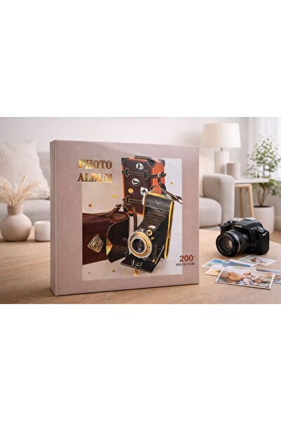 OEM Album Foto Elegant, 200 Poze 10x15 cm, Coperta Premium, Cadou Perfect pen...