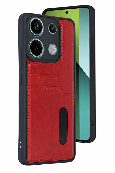 NewFace Drnds Redmi 15C 4g Sara Leather Case with Business Card Holder (19543...