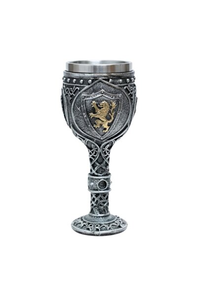 MASTPAD Premium medieval goblet, antiqued metal, elegant gift for men and col...