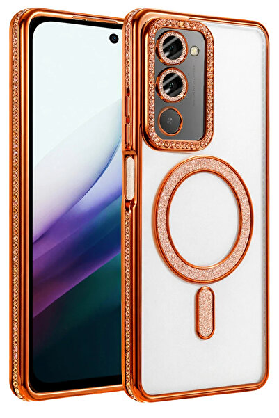 Joko Drnds Redmi 15 4g Joke Simli Magneticsafe Case (195240) - Orange