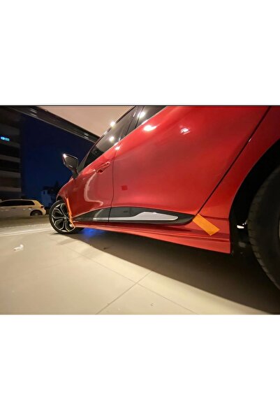 DEMİRTUNİNG RENAULT CLİO 4 KIRMIZI BOYALI RS YAN MARŞPİYEL YAN ETEK