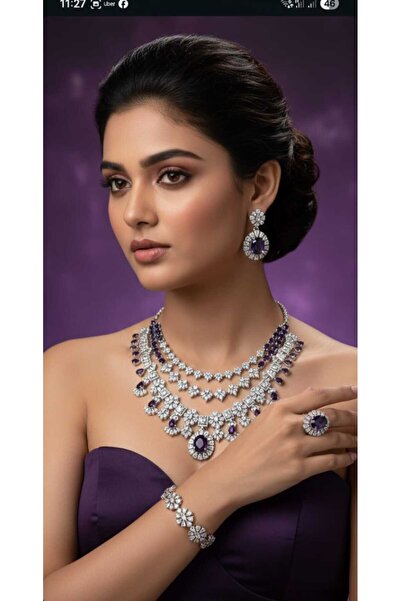 Arjwan Accessories A stunning women's jewelry accessory set