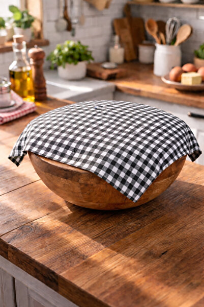ŞAH TEXTILE DESIGN Dirt-Free, Stain-Resistant Gingham Cover Dough Cover Cloth...