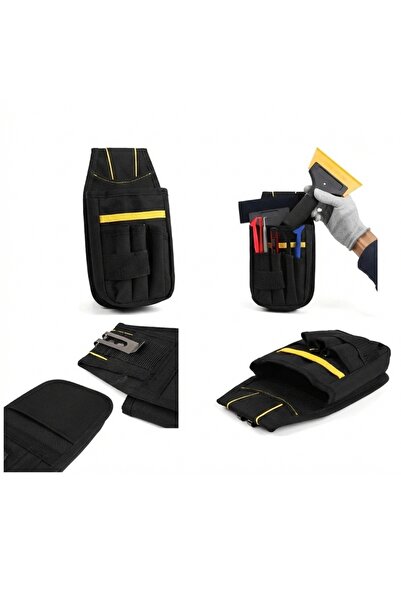 MEKs Professional Car Wrap Window Film Tool Waist Bag Oxford Cloth with Magne...