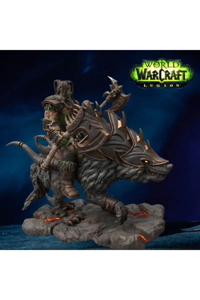 Generic ضابط فارس أورك - راكب ذئب | عالم ووركرافت