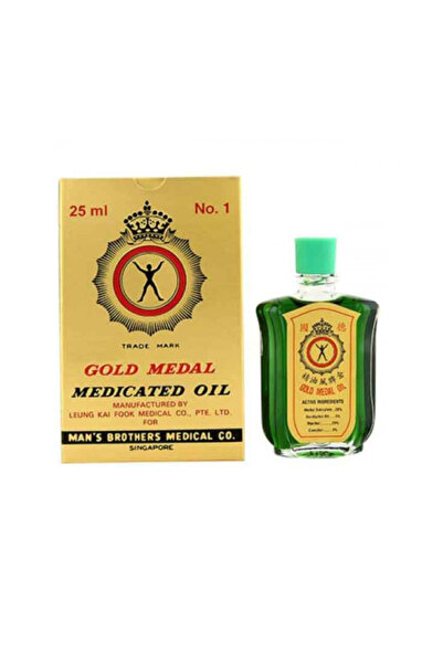 Gold Medal GOLDMEDAL MEDICATED OIL 25ML